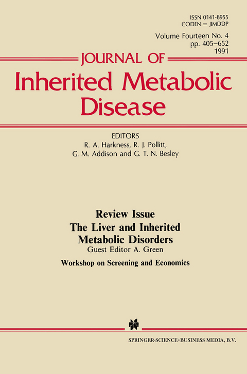 Journal of Inherited Metabolic Disease - 