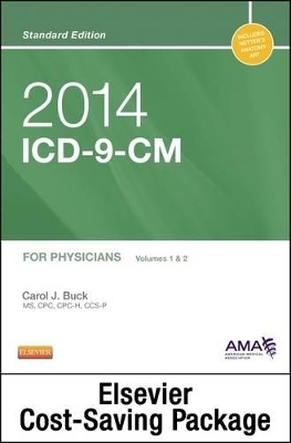 2014 ICD-9-CM for Physicians, Volumes 1 & 2 Standard Edition with CPT 2013 Standard Edition Package - Carol J Buck
