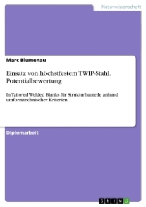 Einsatz von hÃ¶chstfestem TWIP-Stahl. Potentialbewertung - Marc Blumenau