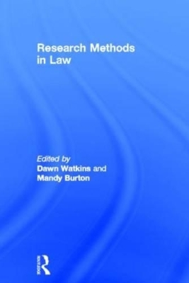 Research Methods in Law - 