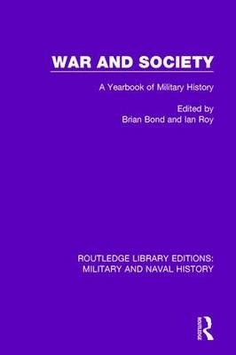 War and Society Volume 1 - 