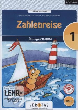 Zahlenreise - Veritas - Software / 1. Schuljahr - CD-ROM - Neubearbeitung