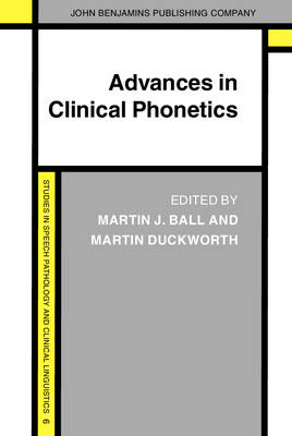 Advances in Clinical Phonetics - 