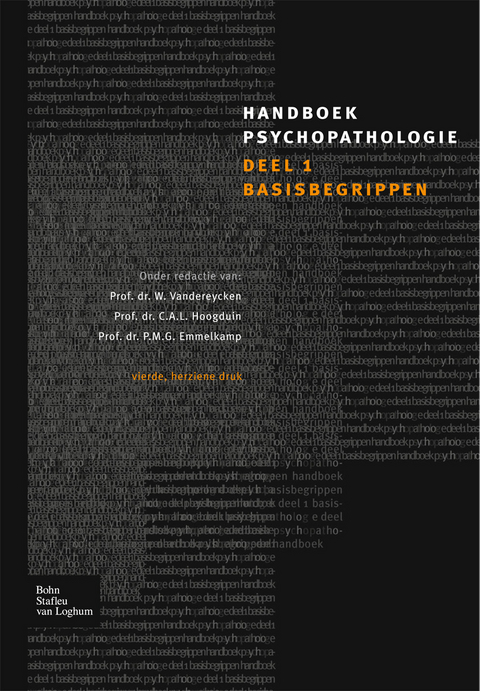 Handboek psychopathologie - W. Vandereycken, C.A.L. Hoogduin, P.M.G. Emmelkamp