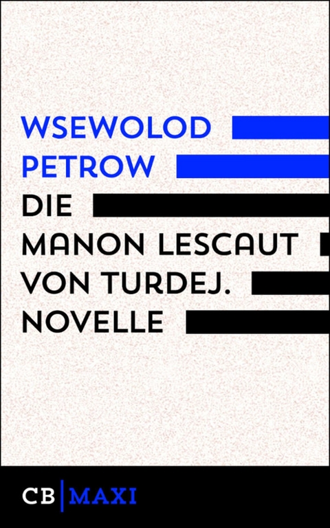 Die Manon Lescaut von Turdej - Wsewolod Petrow