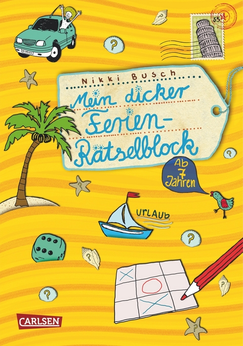 Rätselspaß Grundschule: Mein dicker Ferien Rätselblock - Nikki Busch