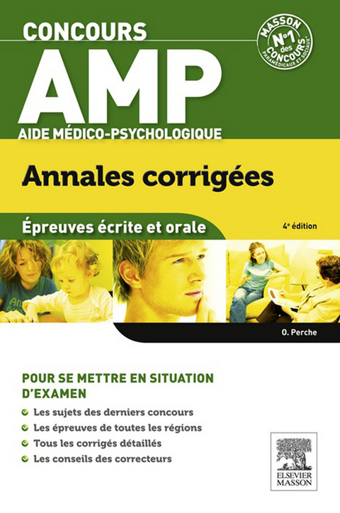 Concours AMP Aide médico-psychologique Annales corrigées -  Olivier Perche