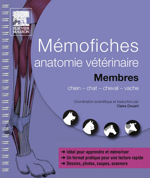 Mémofiches anatomie vétérinaire - Membres -  Seli ARSLAN,  Claire Douart