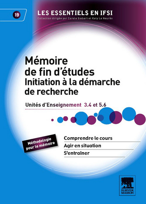 Mémoire de fin d''études. Initiation à la démarche de recherche -  Genevieve Roberton