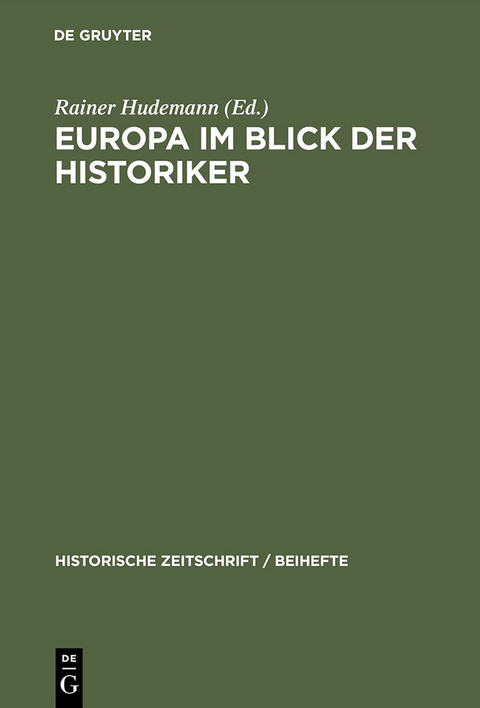 Europa im Blick der Historiker - 