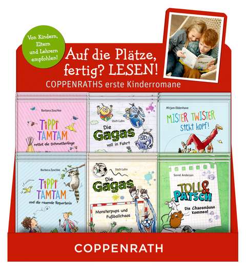 Thekenaufsteller: Coppenraths erste Kinderromane - Edition II