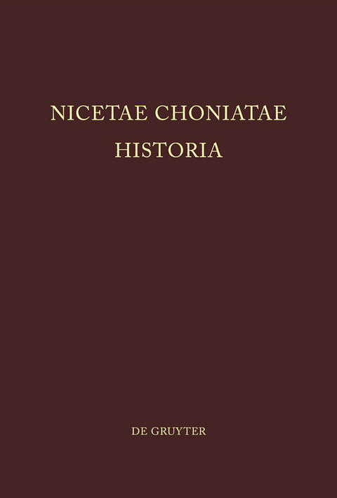 Nicetae Choniatae Historia - 