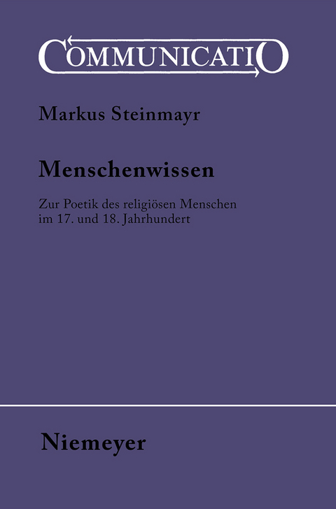 Menschenwissen -  Markus Steinmayr