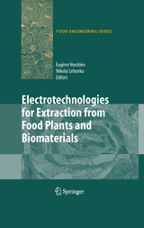 Electrotechnologies for Extraction from Food Plants and Biomaterials - 