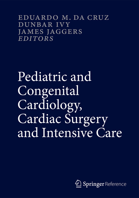 Pediatric and Congenital Cardiology, Cardiac Surgery and Intensive Care - 