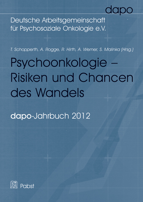 Psychoonkologie – Risiken und Chancen des Wandels - 