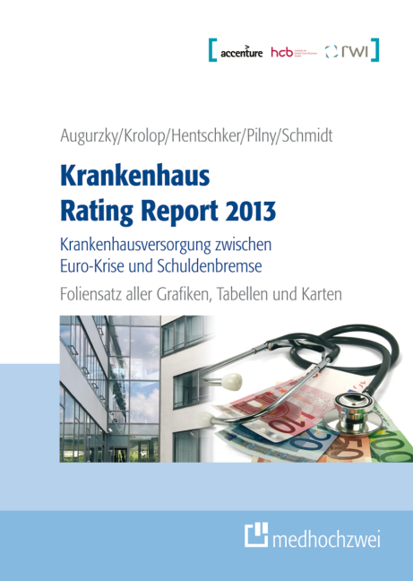 Krankenhaus Rating Report 2013 – Foliensatz CD
Schaubilder, Karten, Tabellen - Boris Augurzky, Sebastian Krolop, Corinna Hentschker, Adam Pilny, Christoph M. Schmidt