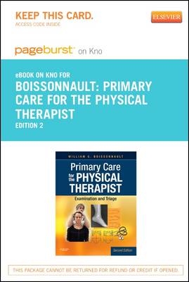 Primary Care for the Physical Therapist - Elsevier eBook on Intel Education Study (Retail Access Card) - 