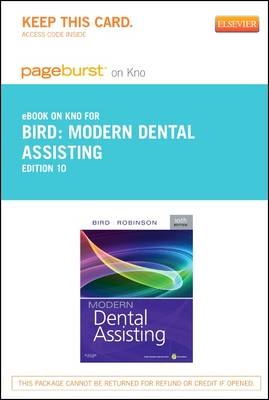 Modern Dental Assisting- Elsevier eBook on Intel Education Study (Retail Access Card) - Doni L Bird, Debbie S Robinson
