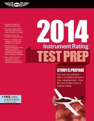 Instrument Rating Test Prep 2014 -  Asa Test Prep Board