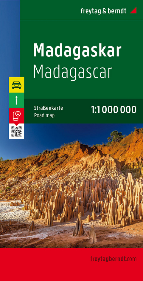 Madagaskar, Autokarte 1:1.000.000 - 