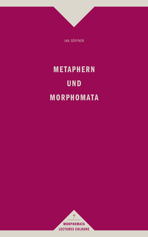 Metaphern und Morphomata - Jan Söffner