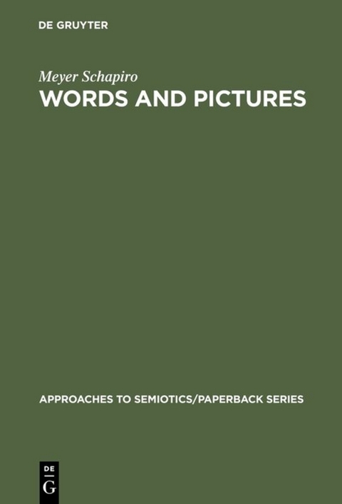 Words and Pictures - Meyer Schapiro