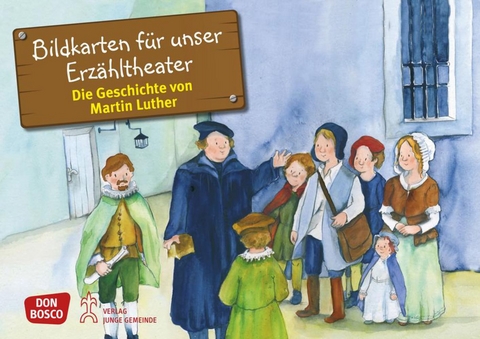 Die Geschichte von Martin Luther, Kamishibai Bildkartenset - Susanne Brandt