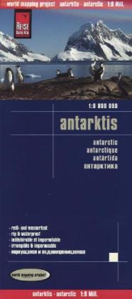 Reise Know-How Landkarte Antarktis (1:8.000.000) - Reise Know-How Verlag Reise Know-How Verlag Peter Rump