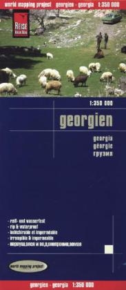 Reise Know-How Landkarte Georgien (1:350.000) - Peter Rump Verlag