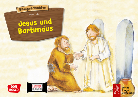 Jesus und Bartimäus, Kamishibai Bildkartenset - Susanne Brandt, Klaus-Uwe Nommensen