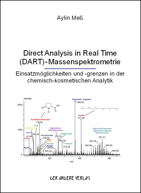 Direct Analysis in Real Time (DART)-Massenspektrometrie - Einsatzmöglichkeiten und -grenzen in der chemisch-kosmetischen Analytik - Aylin Meß