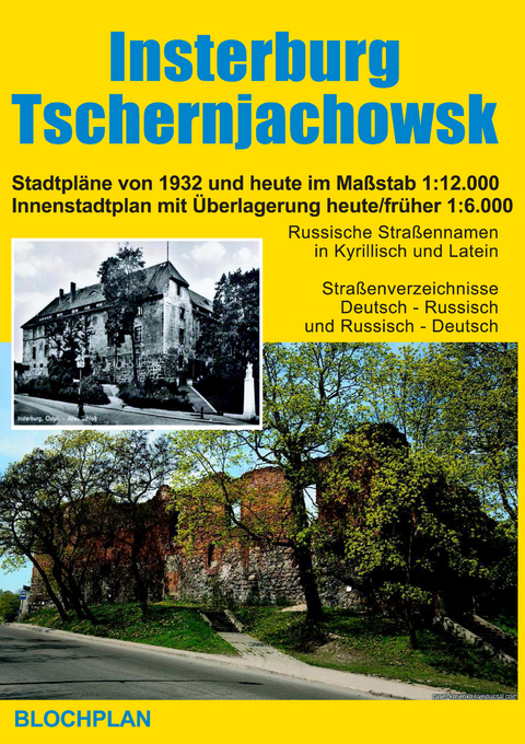 Stadtplan Insterburg / Tschernjachowsk - Dirk Bloch