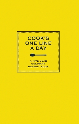 Cook's One Line a Day -  Chronicle Books