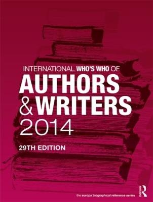 International Who's Who of Authors and Writers 2014 - 