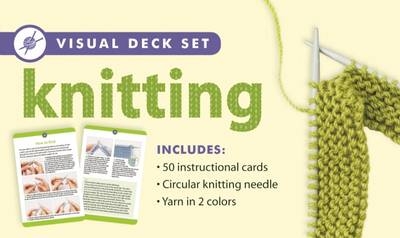 Knitting: Visual Deck Set - Editors Of Thunder Bay Press