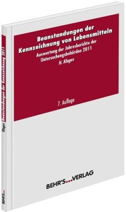 Beanstandungen der Kennzeichnung von Lebensmitteln - Heiko Klages