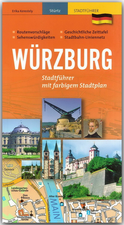 Würzburg - Praktischer Stadtführer - Erika Kerestely