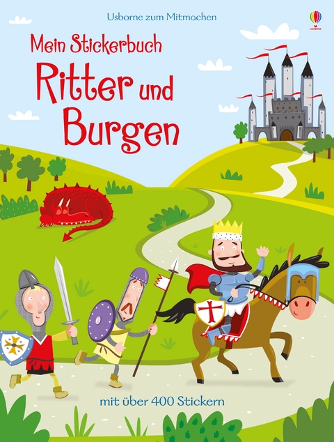 Mein Stickerbuch: Ritter und Burgen - N. Pratt, Lucy Bowman