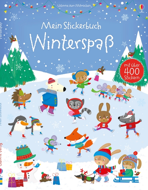 Mein Stickerbuch: Winterspaß - Fiona Watt