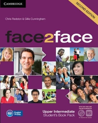 face2face Upper Intermediate Student's Book with DVD-ROM and Online Workbook Pack - Chris Redston, Gillie Cunningham, Nicholas Tims, Jan Bell