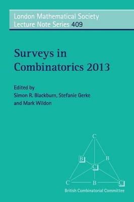 Surveys in Combinatorics 2013 - 