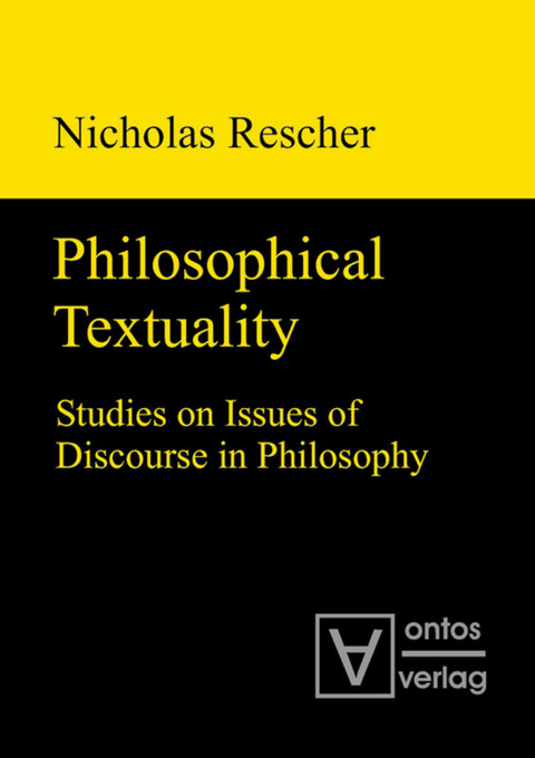 Philosophical Textuality - Nicholas Rescher