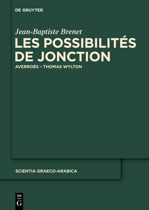 Les possibilités de jonction - Jean-Baptiste Brenet