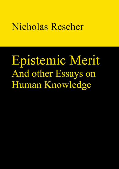 Epistemic Merit - Nicholas Rescher