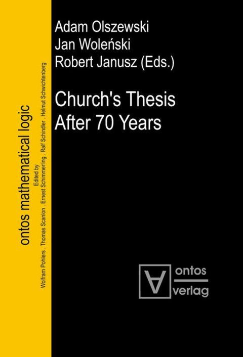 Church's Thesis After 70 Years - 
