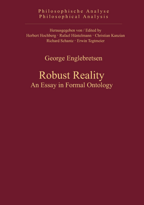 Robust Reality - George Englebretsen