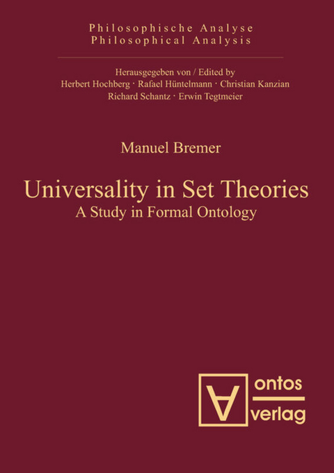 Universality in Set Theories - Manuel Bremer