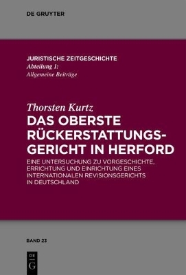 Das Oberste Rückerstattungsgericht in Herford - Thorsten Kurtz