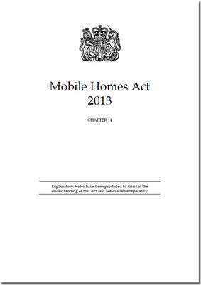 Mobile Homes Act 2013 -  Great Britain